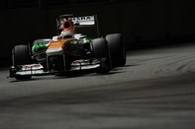 Force India Di Resta Singapore