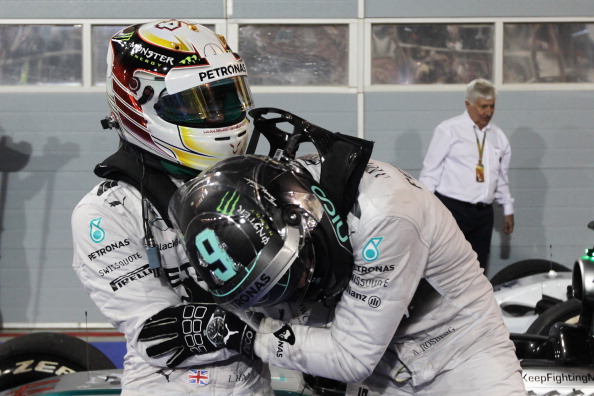Lrwis Hamilton - Nico Rosberg