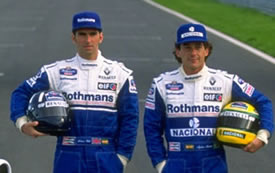 Damon Hill - Ayrton Senna