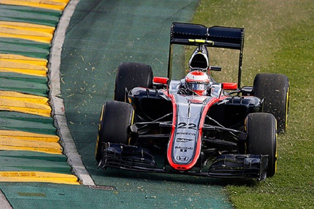 Button McLaren Australia 2015