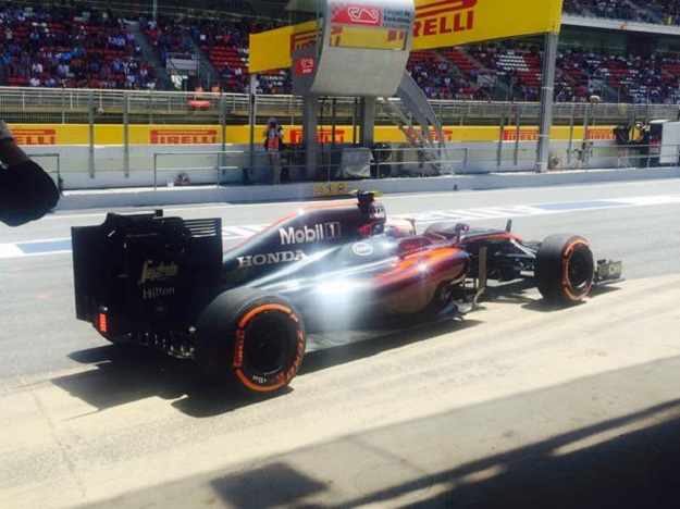 Button McLaren 2015 Spagna